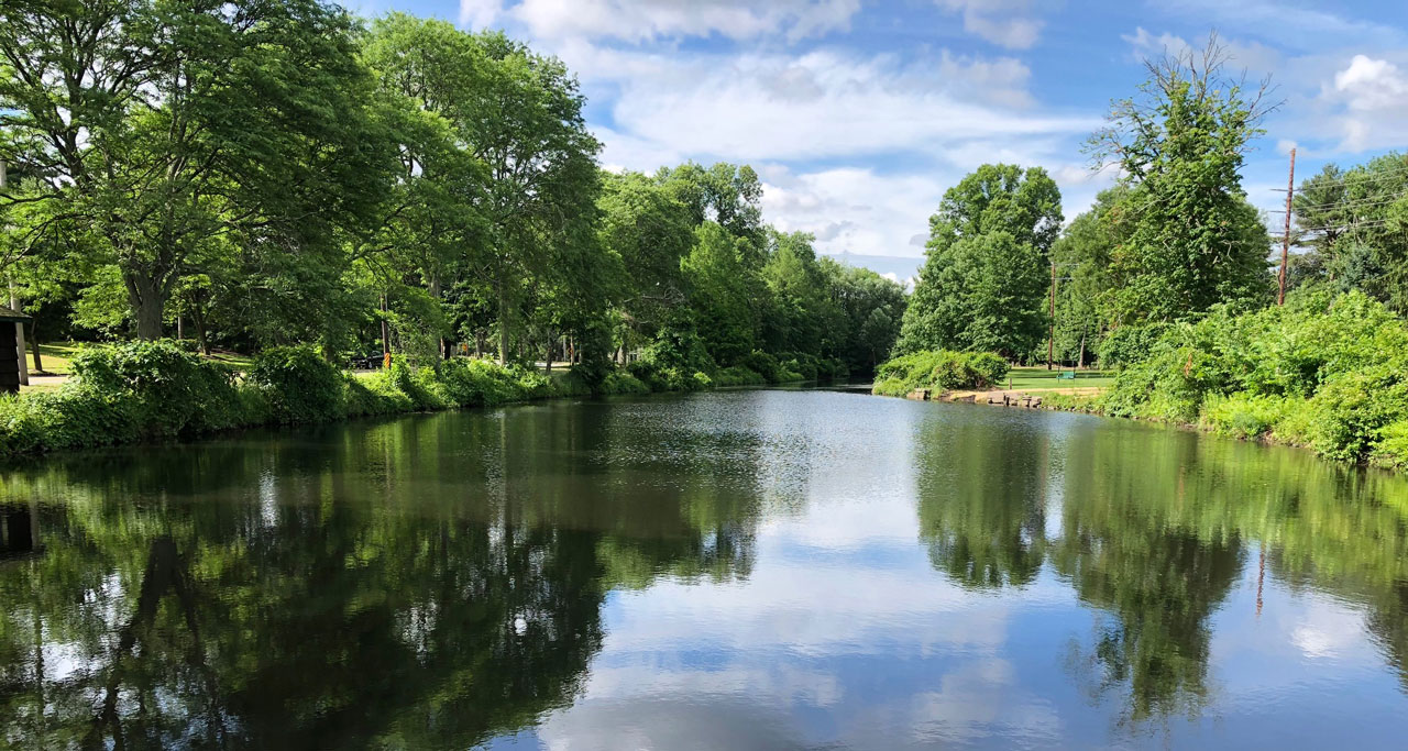 View of Demarest Pond