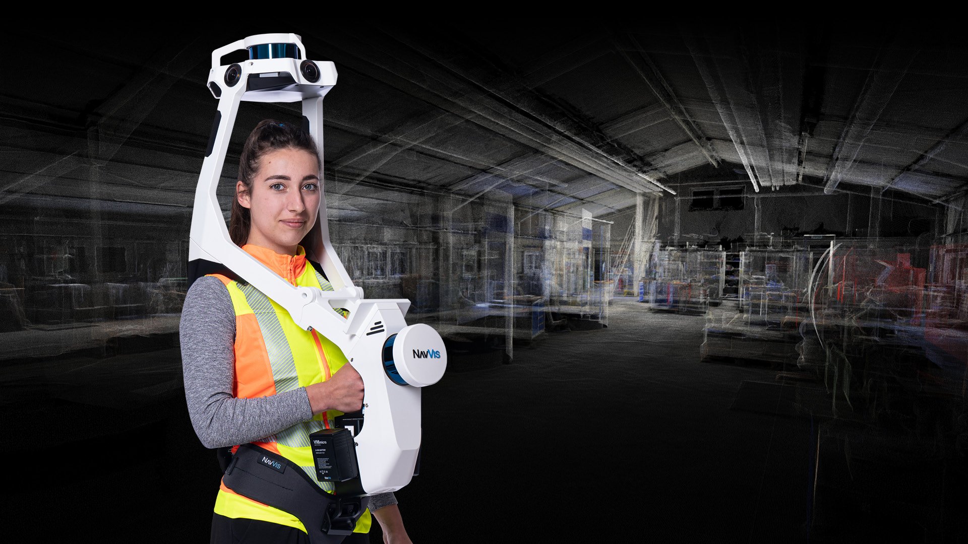 The NavVis VLX indoor mobile mapping system