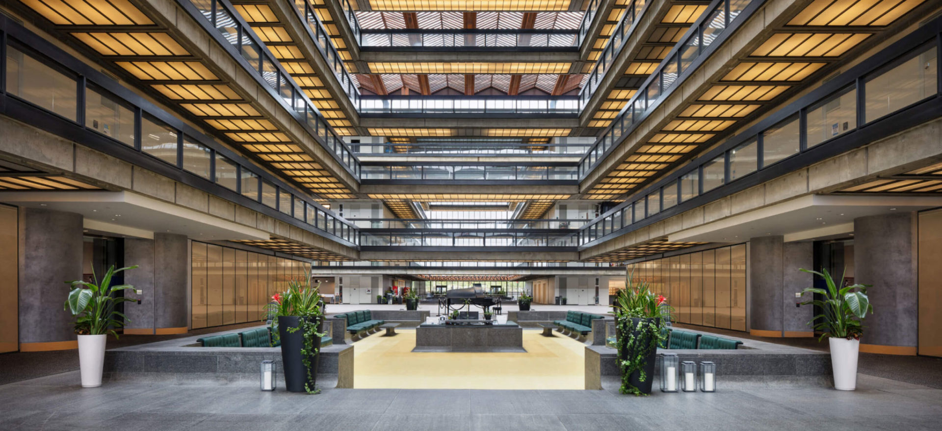 Interior of Bell Works