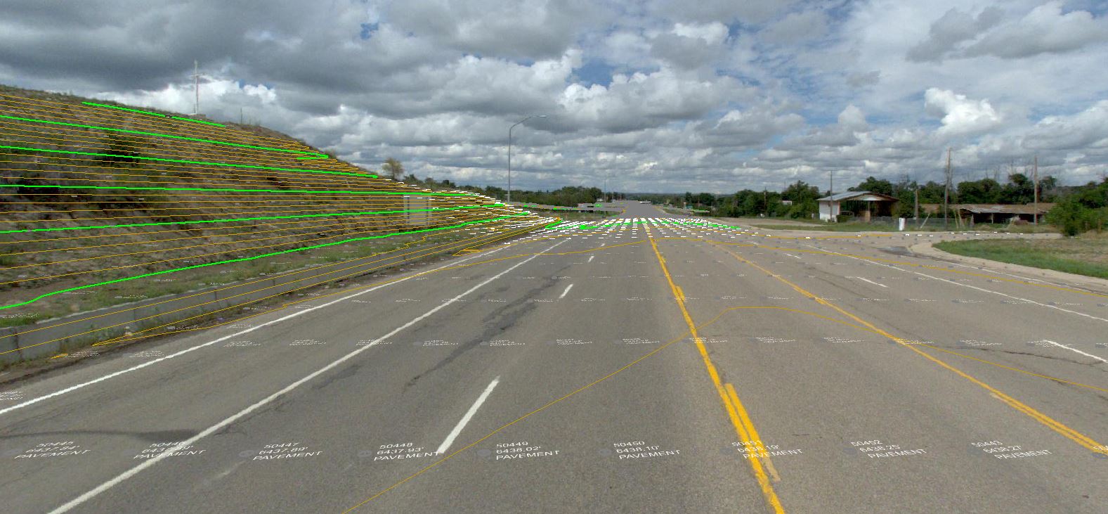 NMDOT Grand Avenue LiDAR Scanning & Mapping