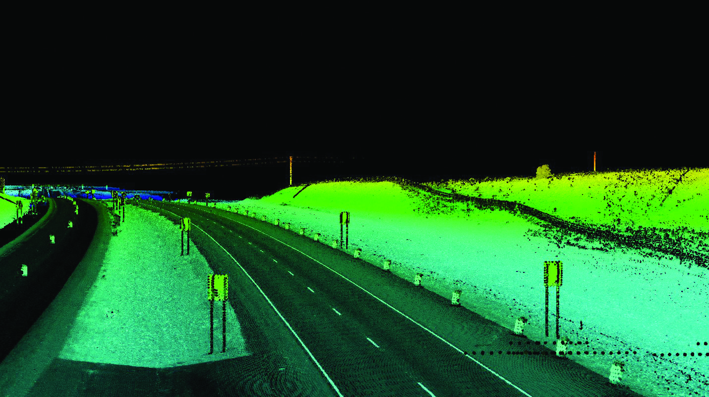 NMDOT I-25 and US-491 LiDAR Scanning