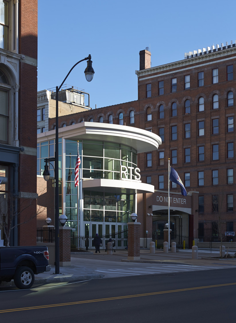 Transit Center and Bus Terminal in the City of Rochester, New York