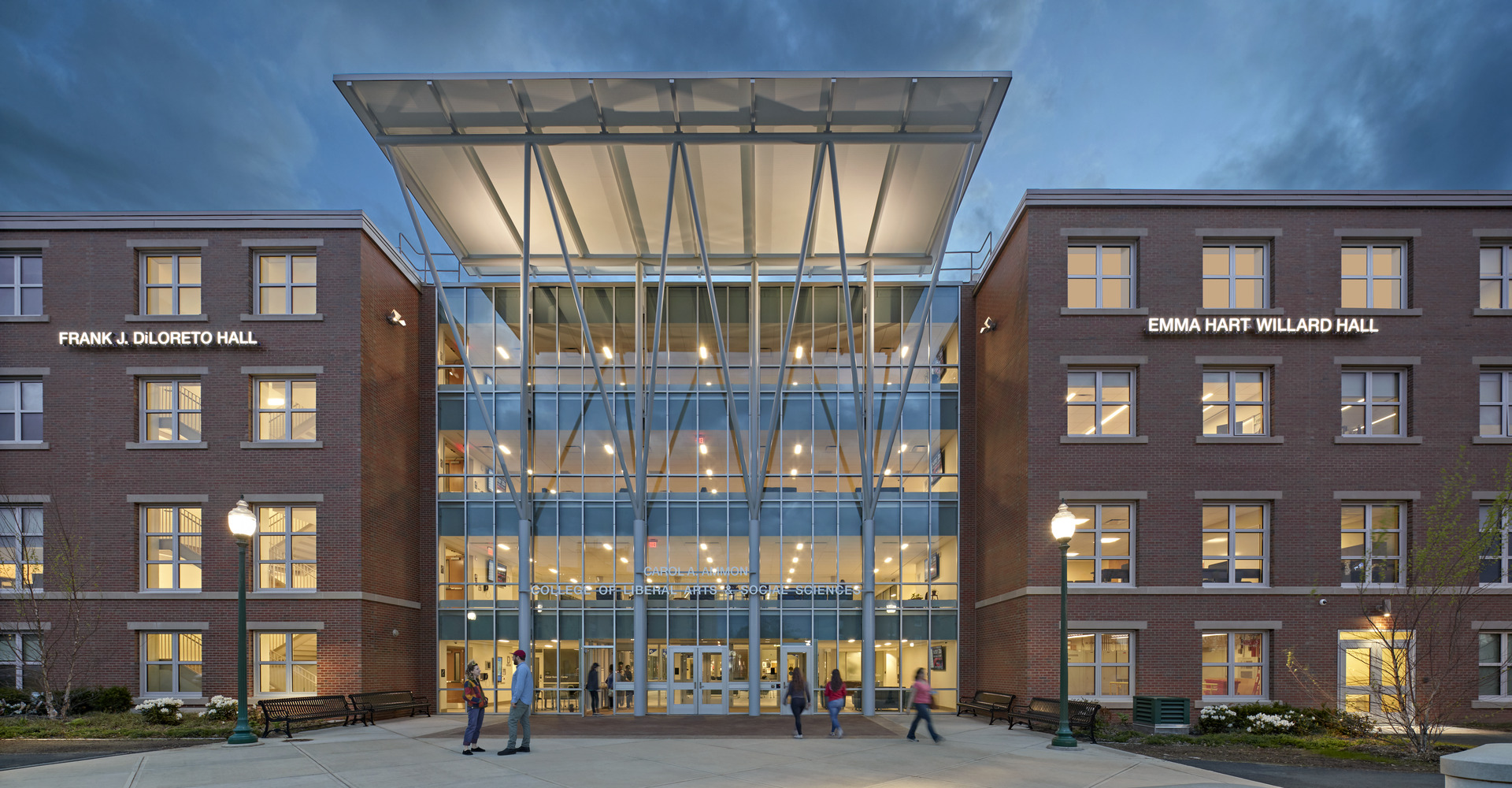 Central Connecticut State University Willard & DiLoreto Halls