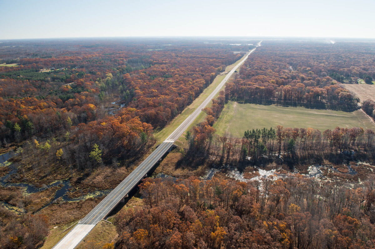 M-231 in Ottawa County.  Opened to traffic.