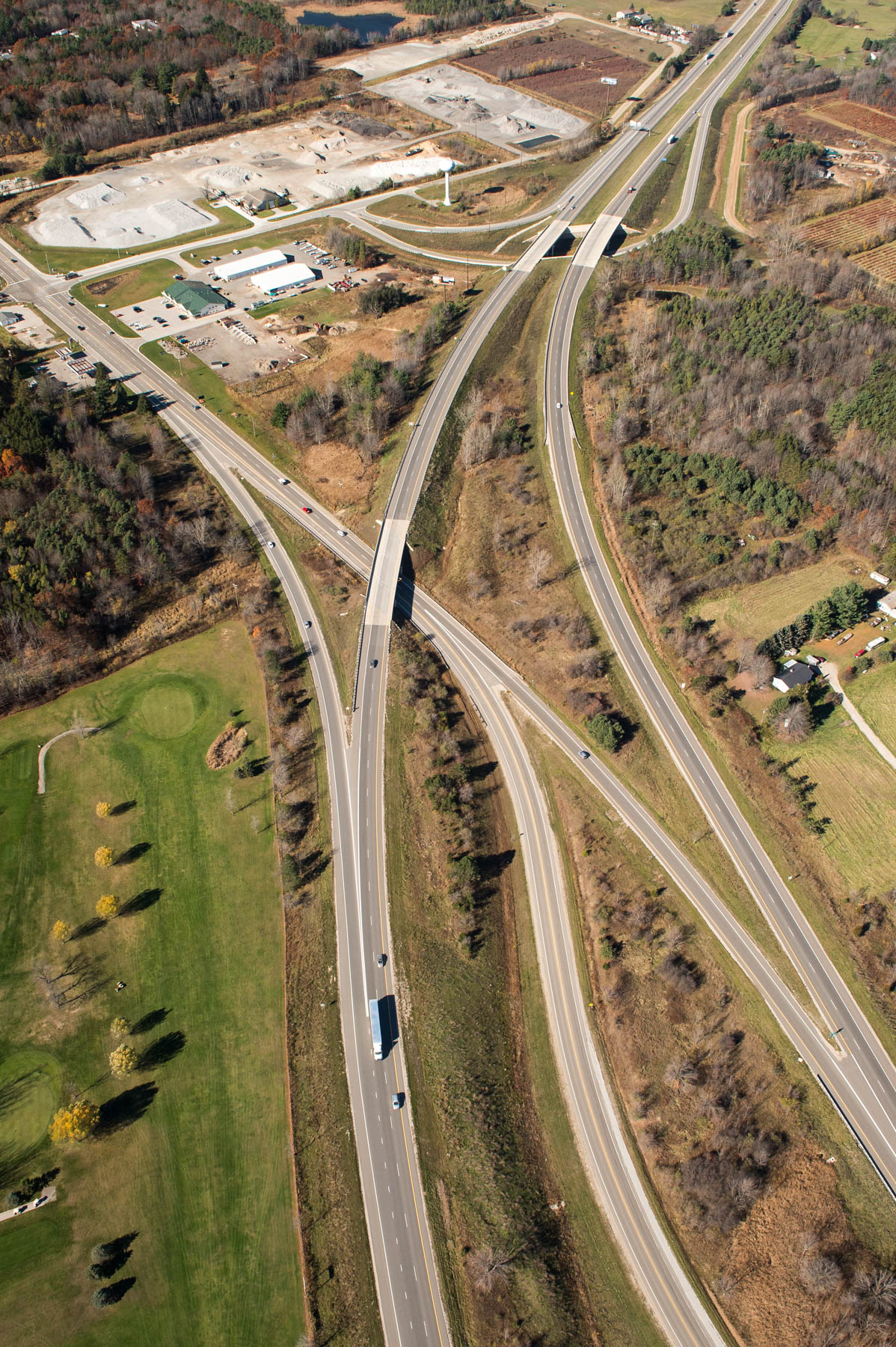 M-231 in Ottawa County.  Opened to traffic.