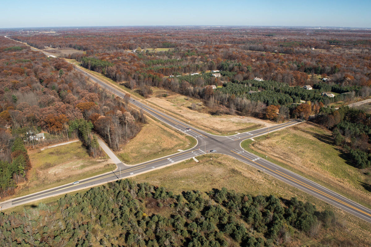 M-231 in Ottawa County.  Opened to traffic.