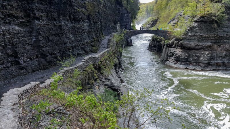 Letchworth Genesee Trail And Bridge
